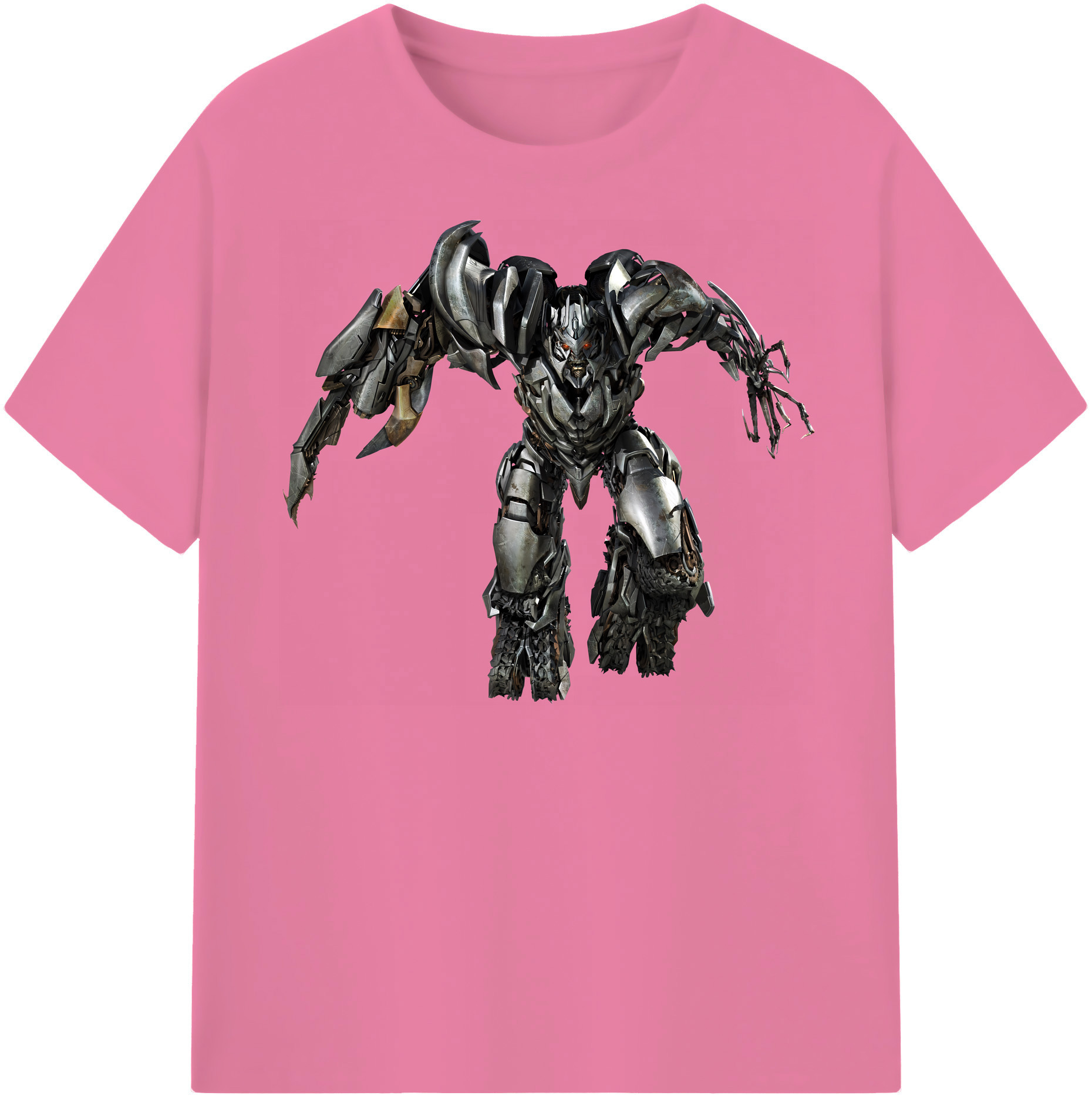（画像用） Transformers トランスフォーマー 綿100％半袖Tシャツ（フロントプリント）